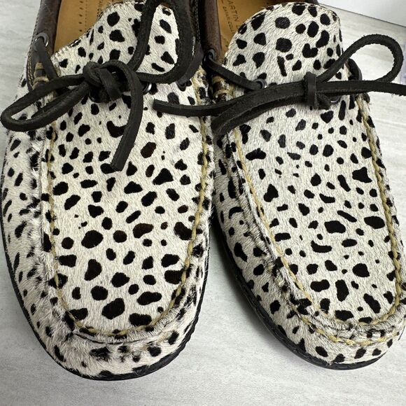 Martin Dingman Bill Hair On Loafers Cheetah Slippers Moccasins 9.5 M main image 13